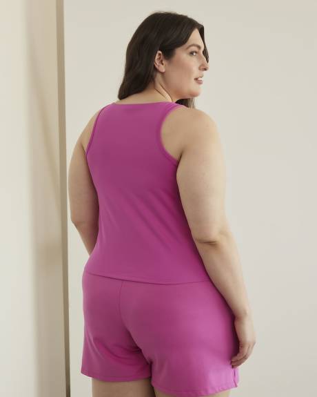 Camisole avec bretelles croisées à l'avant, tissu responsable - Active Zone
