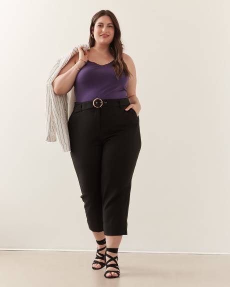 Cotton Blend Sleeveless Relaxed-Fit Cami