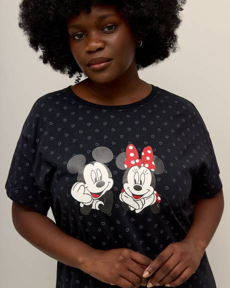 Chemise de nuit de Mickey Mouse à manches courtes - Disney