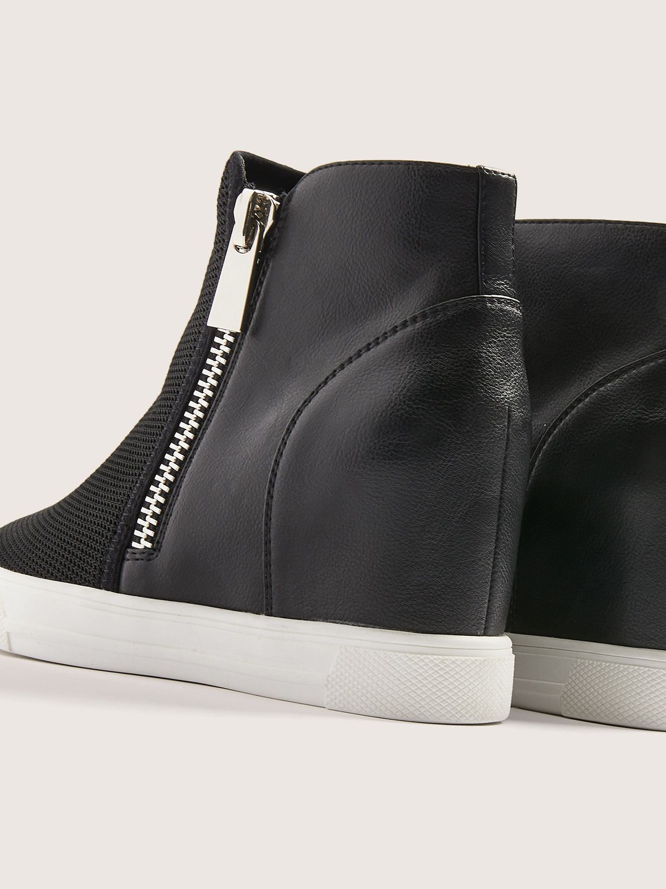 wide wedge sneakers