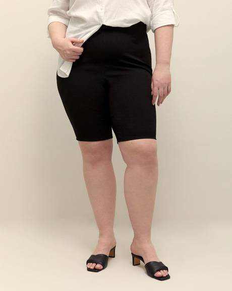 Fashion Textured Ribbed Bike Shorts - PENN. Essentials