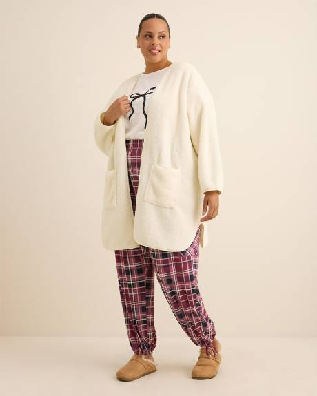 White Sherpa Overpiece - ti Voglio