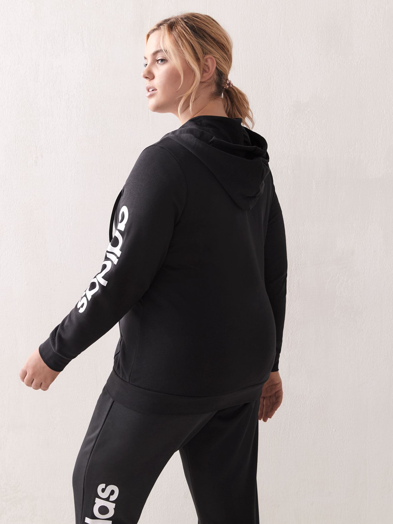 adidas zip up hoodie