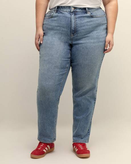 Responsible, Curvy-Fit Straight-Leg Jean - d/C JEANS