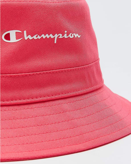Chapeau de pêche en sergé de coton avec logo - Champion