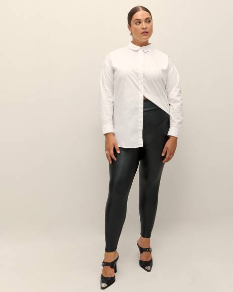 Legging tendance noir en faux cuir - Essentiels PENN.