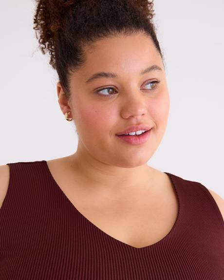 Responsible, Sleeveless V-Neck Dress - Active Zone