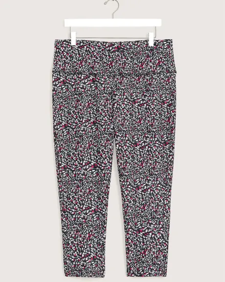 Responsible, Cropped Printed Legging - Active Zone
