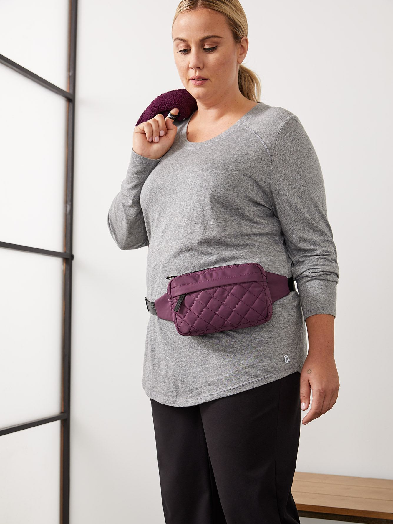 Diamond Quilted Fanny Pack - ActiveZone