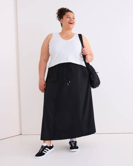 Jupe cargo extensible, tissu responsable - Active Zone