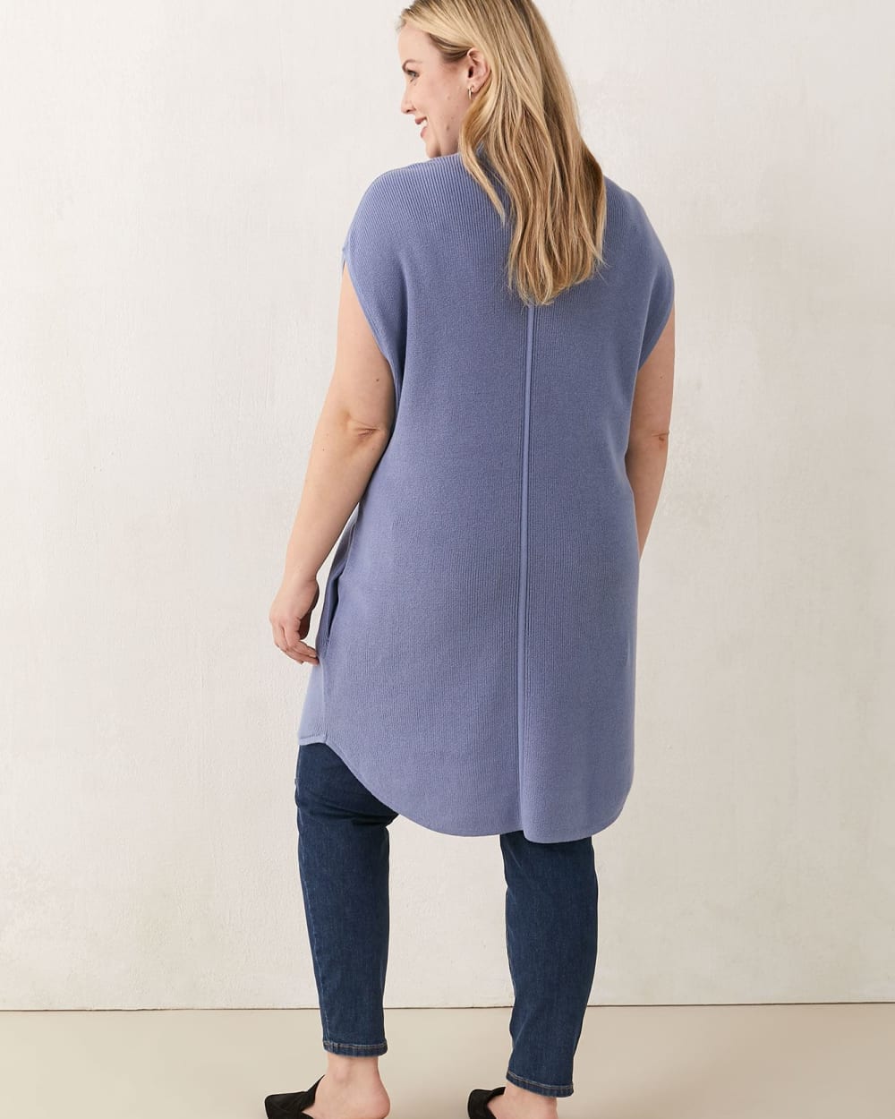 Tunic Sweater With Mock Neck - In Every Story