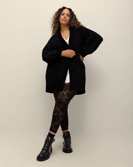 Black Lace Fashion Legging