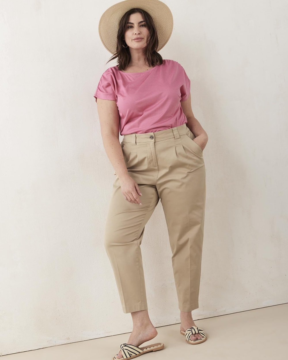 Responsible, Pleated Peg Leg Pant Penningtons