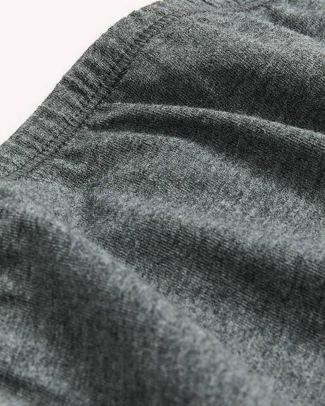 Basic Heather Cotton Brief - ti Voglio