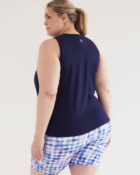 Responsible, Sleeveless Twisted Knit Top - Active Zone