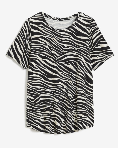 T-shirt imprimé, coupe moderne - Addition Elle - Essentiels PENN.