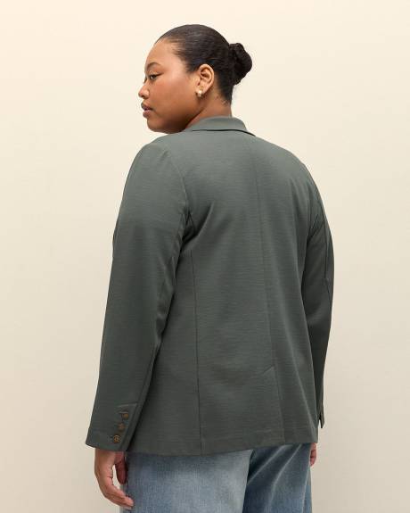 Veston en tricot extensible