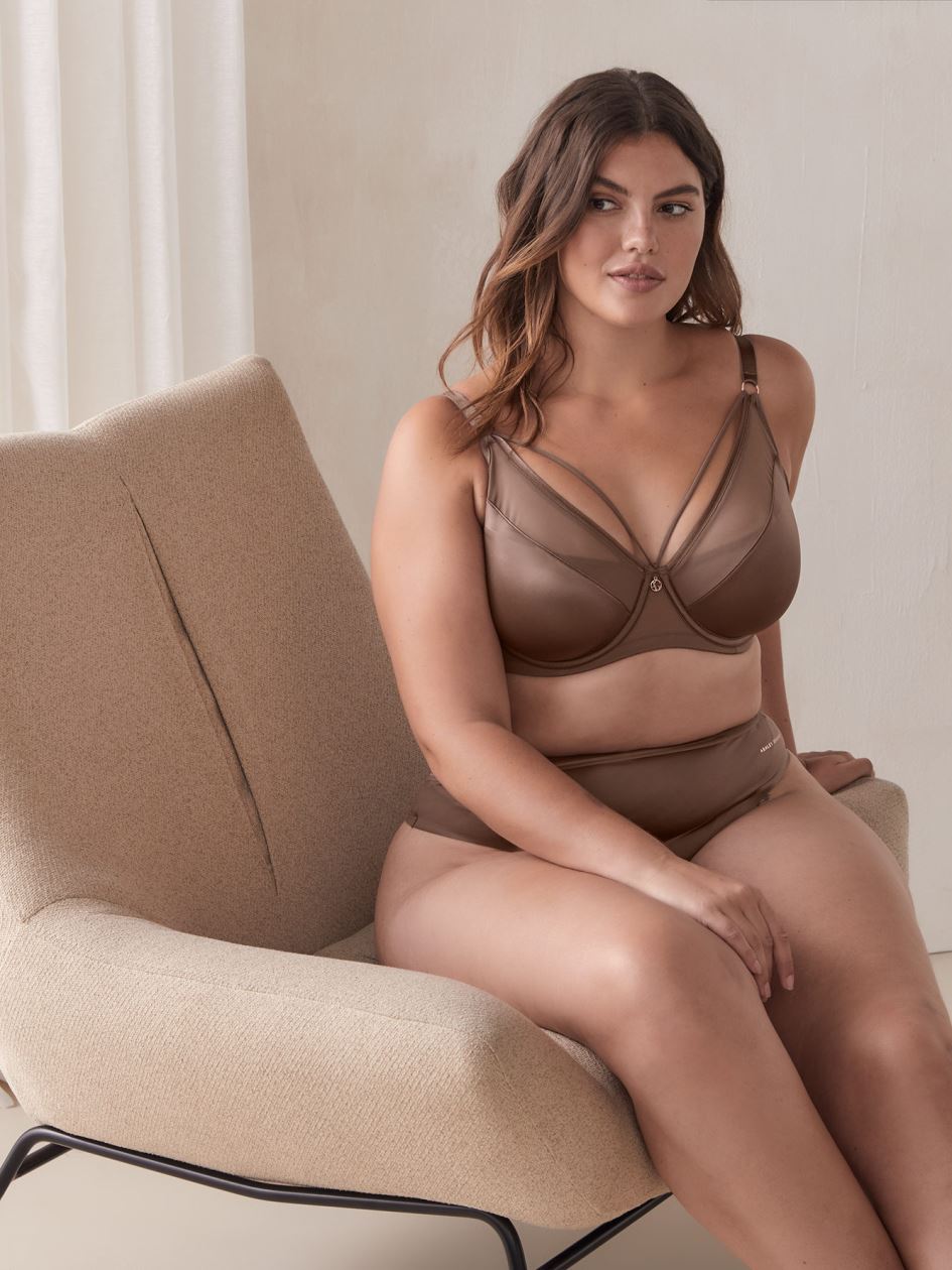 Diva Demi Cup Bra, G & H Cups - Ashley Graham