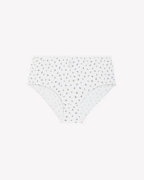 Printed Cotton Brief - ti Voglio