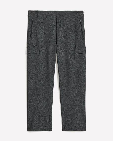 Pantalon cargo urbain chiné à jambe droite - Active Zone