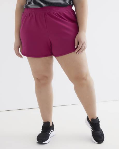 Elastic Pull-On Knit Short - Active Zone