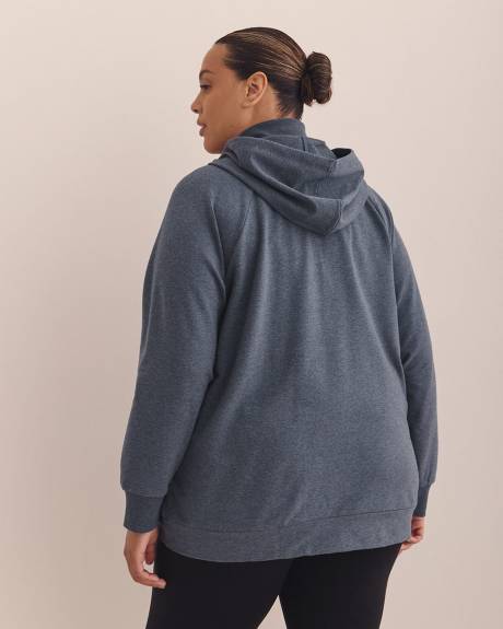Veste zippée à manches longues avec capuchon - Active Zone