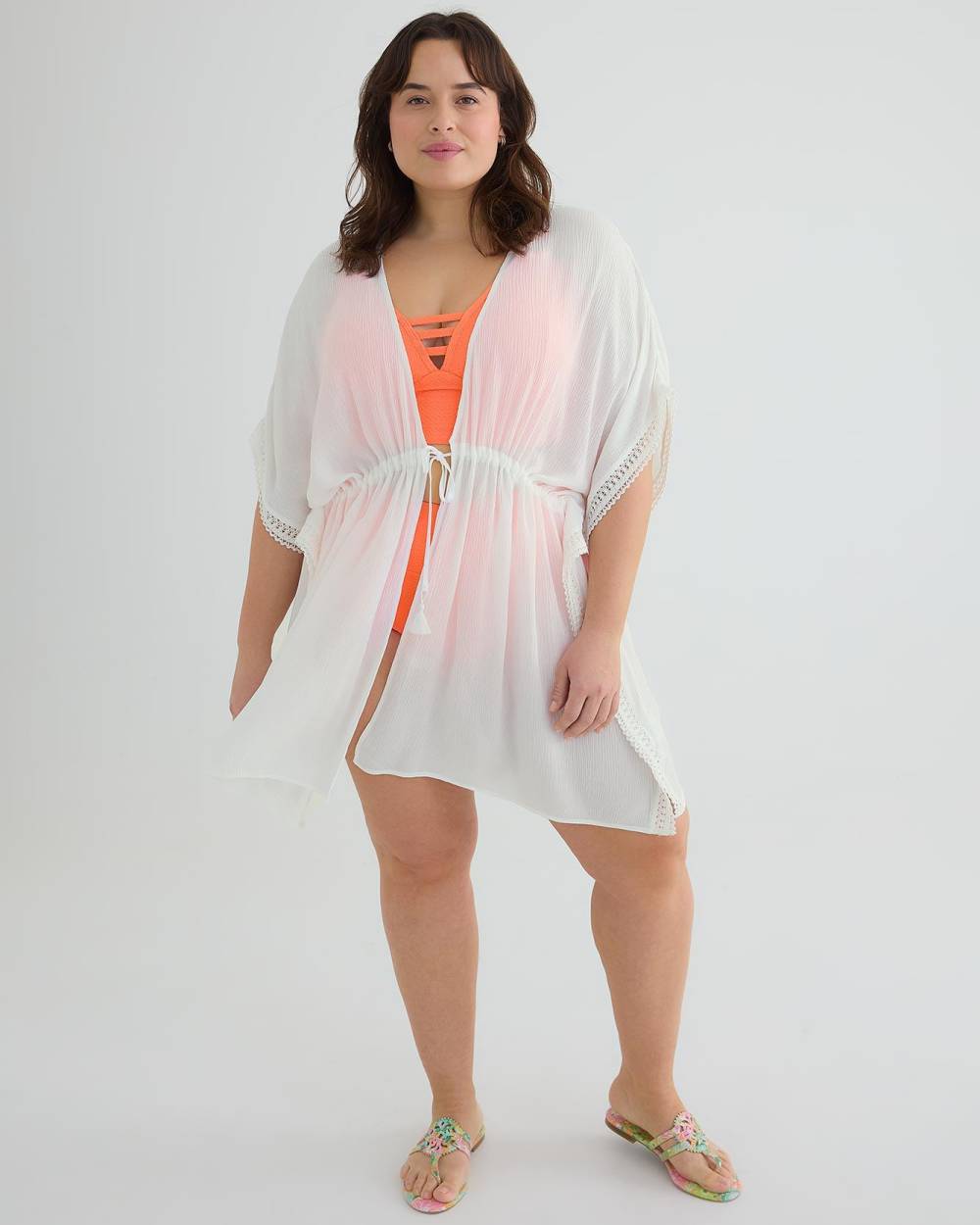 Empire waist swim cover up sales