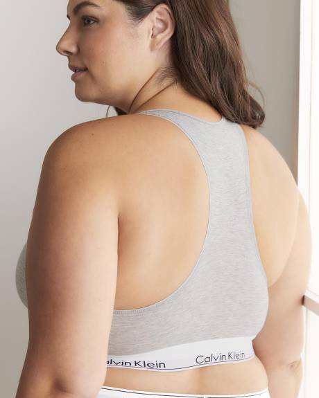 Unlined Cotton Bralette - Calvin Klein