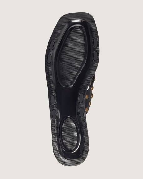 Regular Width, Slide Sandal with Polished Studs - Lucky Brand