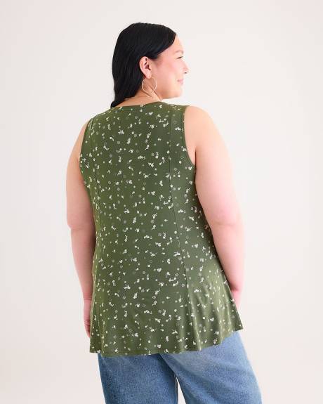 Haut long en tricot, coupe trapèze, tissu responsable - Essentiels PENN.