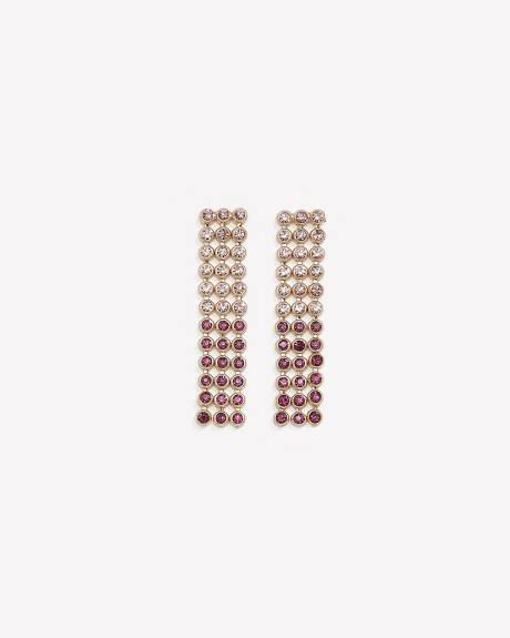 Single Drop Ombre Earrings