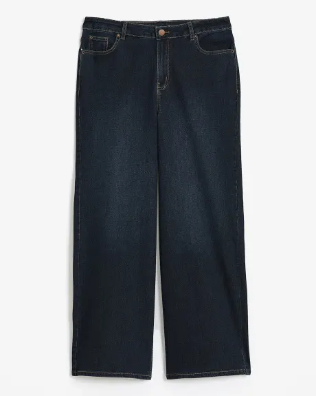 Responsible, High-Waisted Ultra Wide-Leg Jeans - Addition Elle