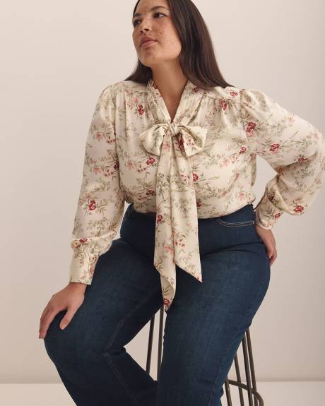 Ultra-Wide-Leg Denim Pant - Addition Elle