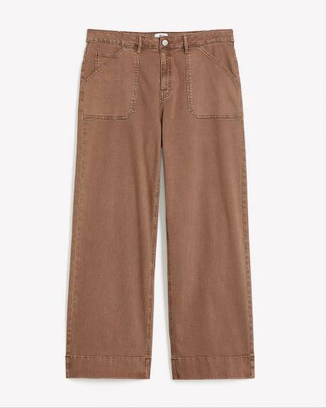 Responsible, Petite, 1948-Fit Wide-Leg Coloured Jeans - d/C Jeans