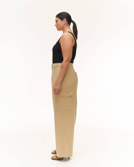 Wide-Leg Cargo Pant - Addition Elle