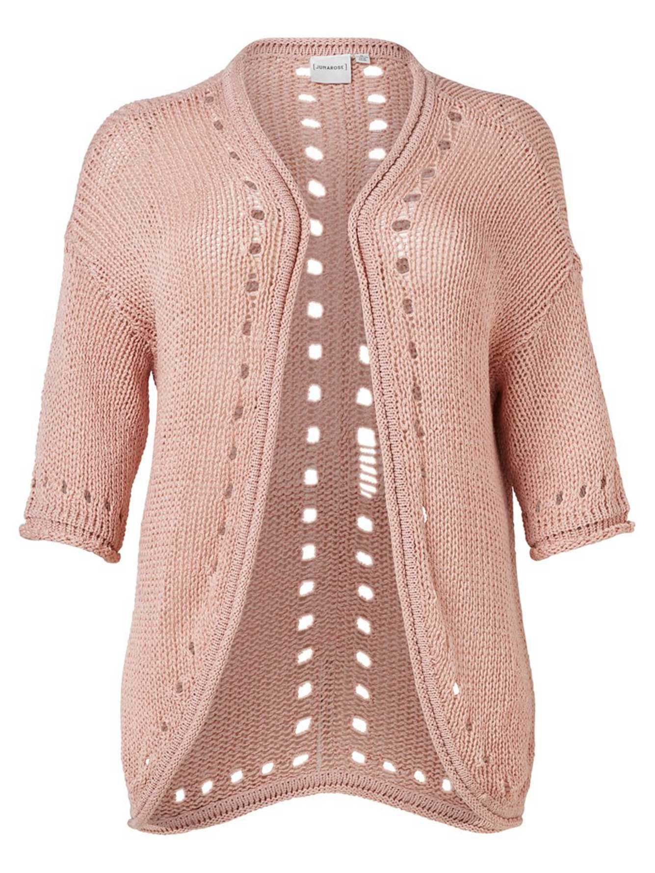 JUNAROSE Elbow Sleeve Knit Cardigan Penningtons
