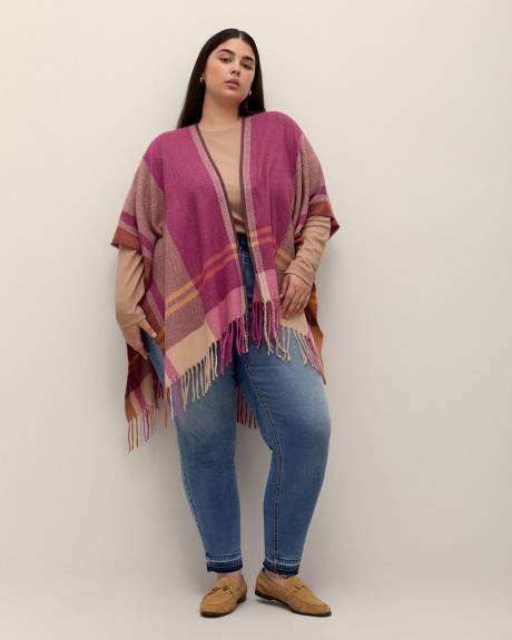Colourful Plaid Light Cape