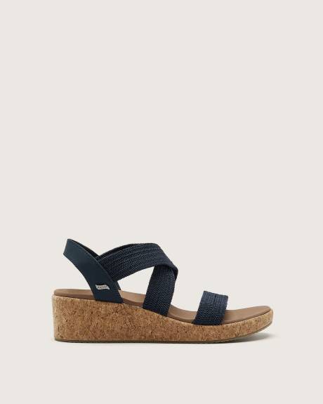 Sandale compensée Arch Fit Beverlee, pied large - Skechers