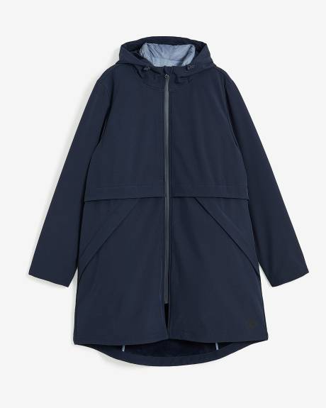 3-in-1 Knee-Length Water-Repellent Jacket - Active Zone