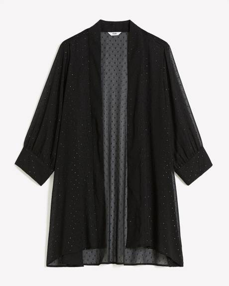 Kimono avec manches ballons trois-quarts