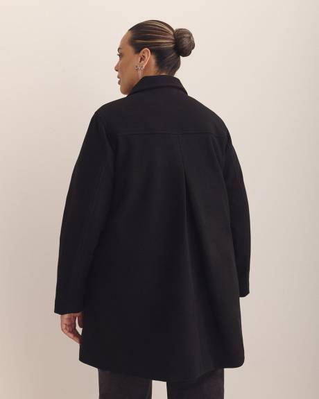 Black Swing Coat