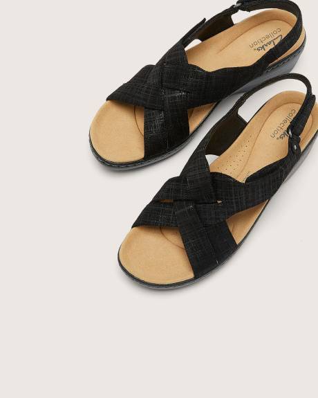 Wide Width, Merliah Echo Wedge Sandal - Clarks