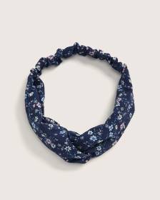 Bandeau souple à imprimé fleuri