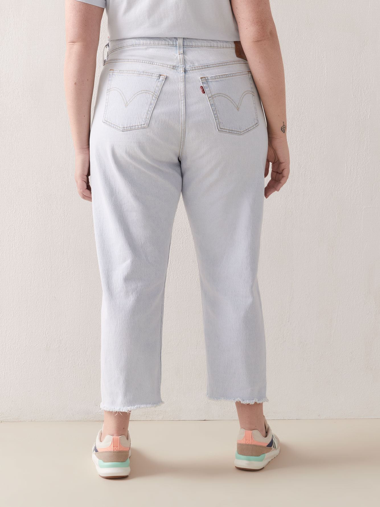 levi's premium 501 original cropped