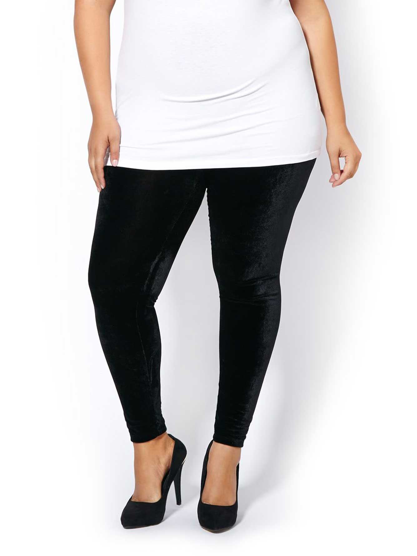 velvet workout leggings