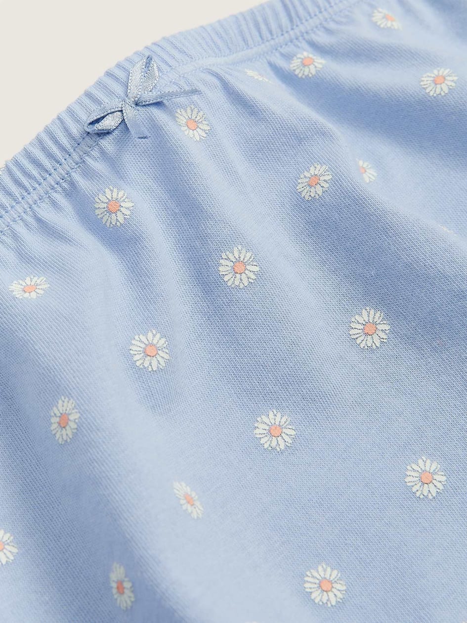 Culotte en coton à motifs de petites fleurs - ti VOGLIO