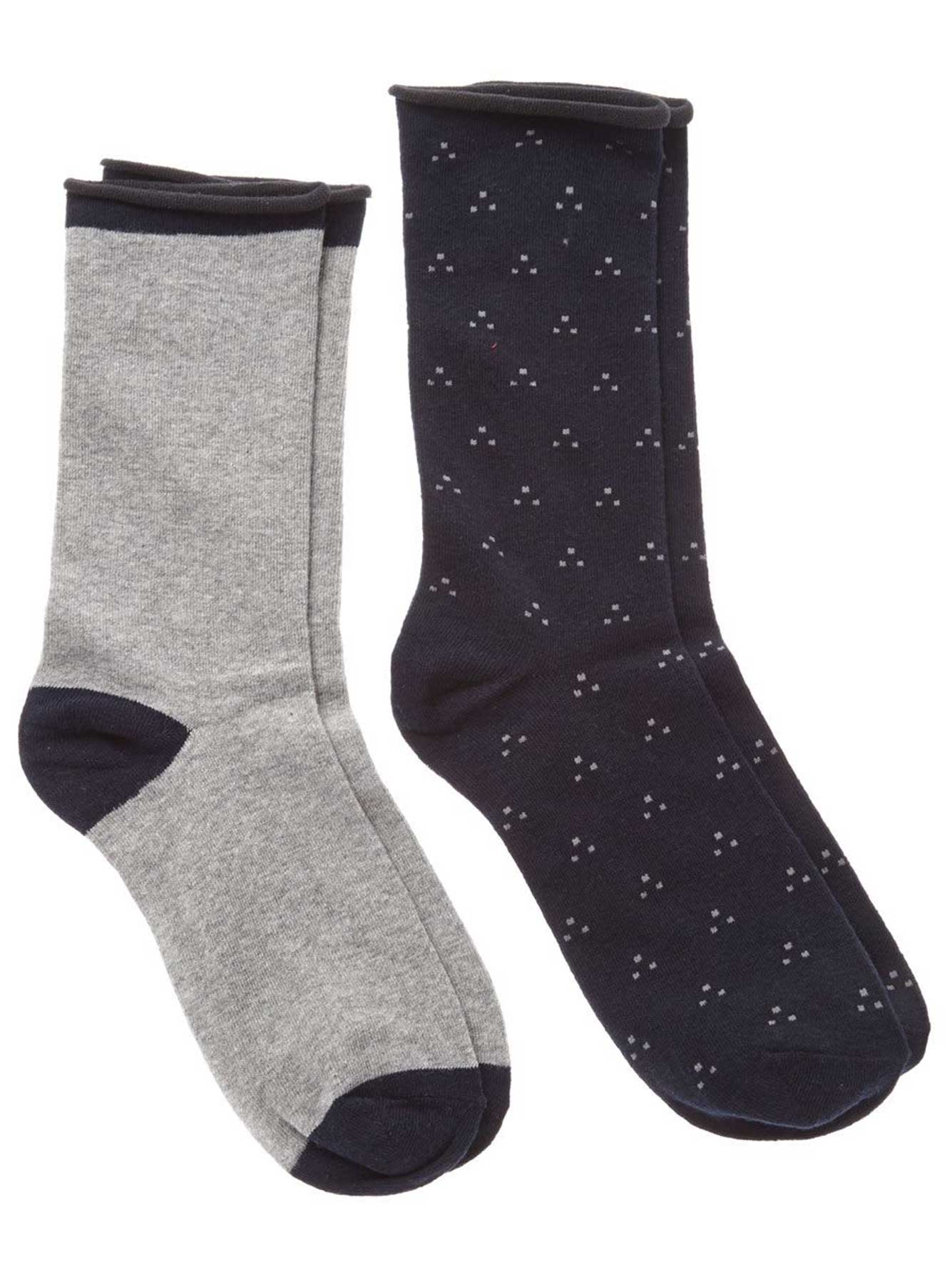 2 Pairs of Roll Up Socks | Penningtons