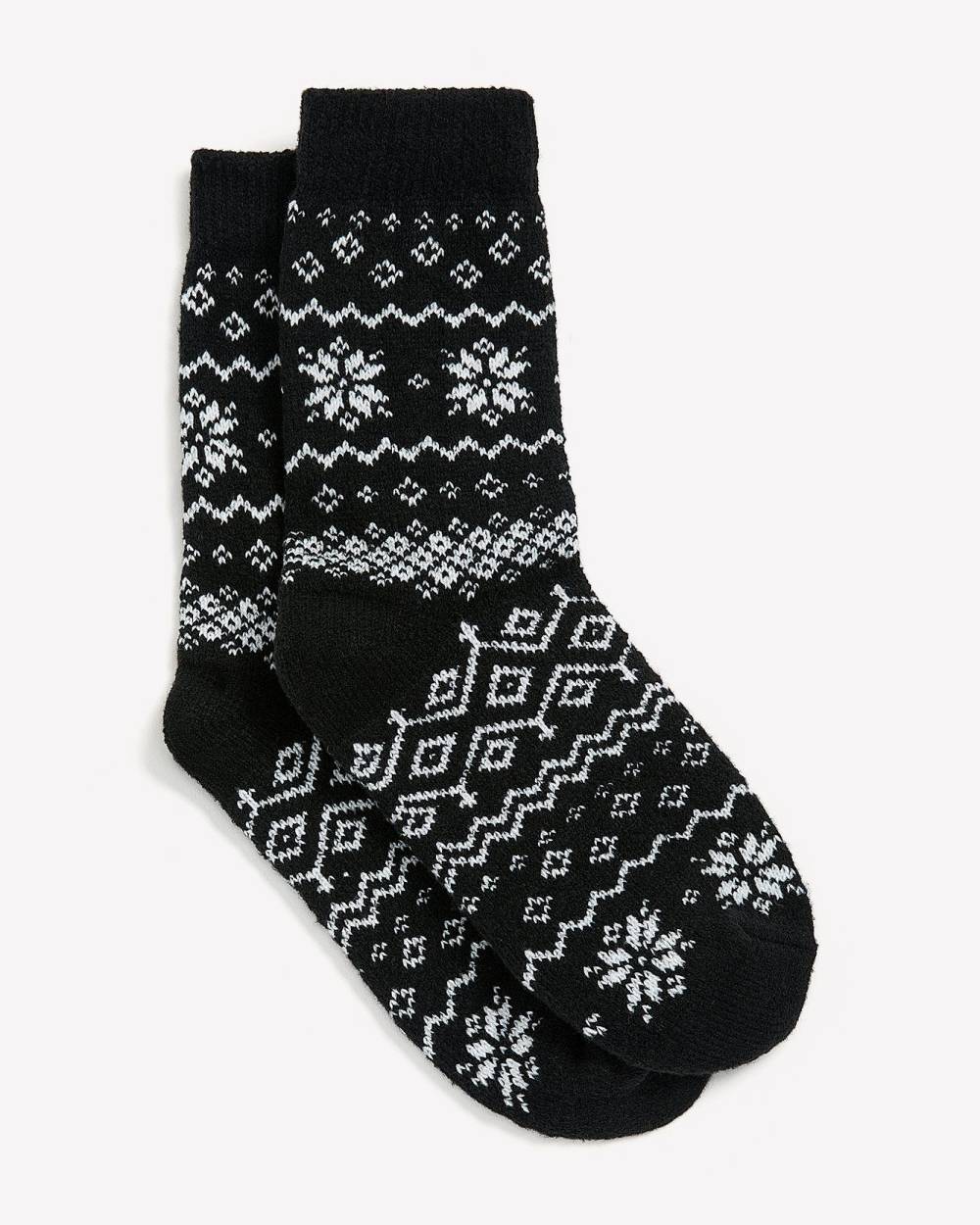 Chaussettes à motif jacquard