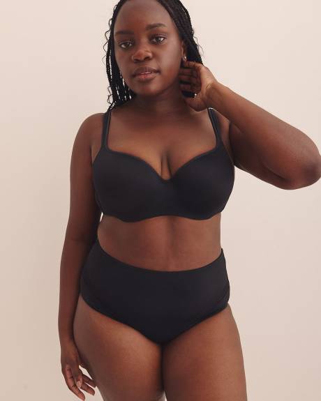 Light Control Microfibre Brief with Mesh Inserts - Déesse Collection