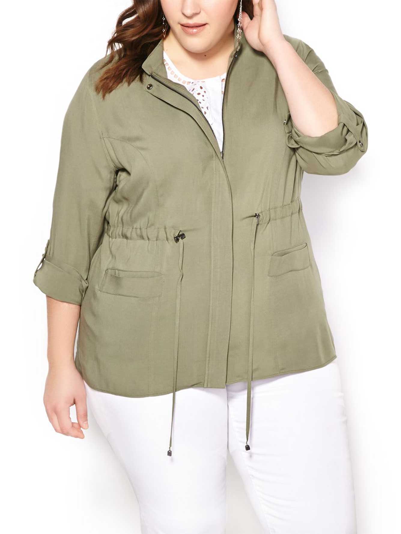 Long Sleeve Utility Jacket Penningtons
